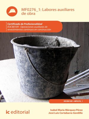 cover image of Labores auxiliares de obra. EOCB0109